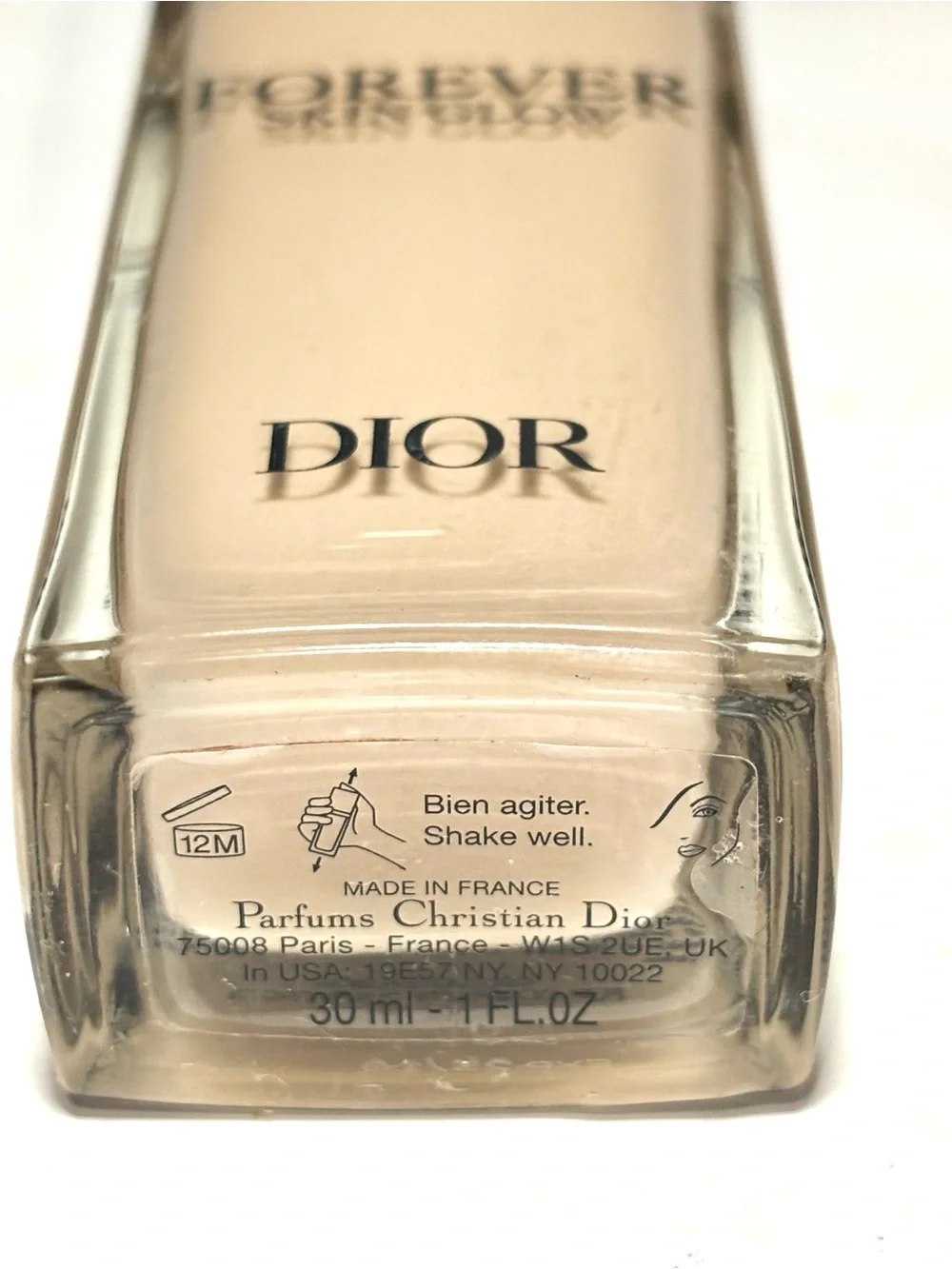 Dior forever skin glow 0N foundation